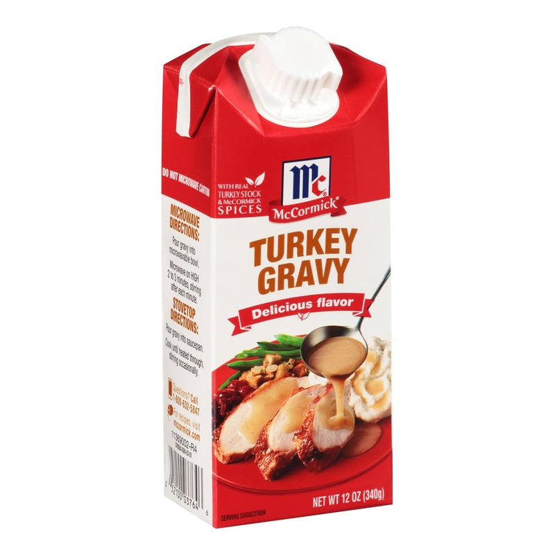 McCormick Simply Better Turkey Gravy 12 oz – Delicious and Easy-to-Prepare Gravy Mix