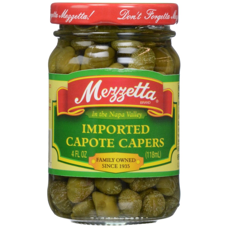 Mezzetta Capote Capers  Imported  4 Ounce