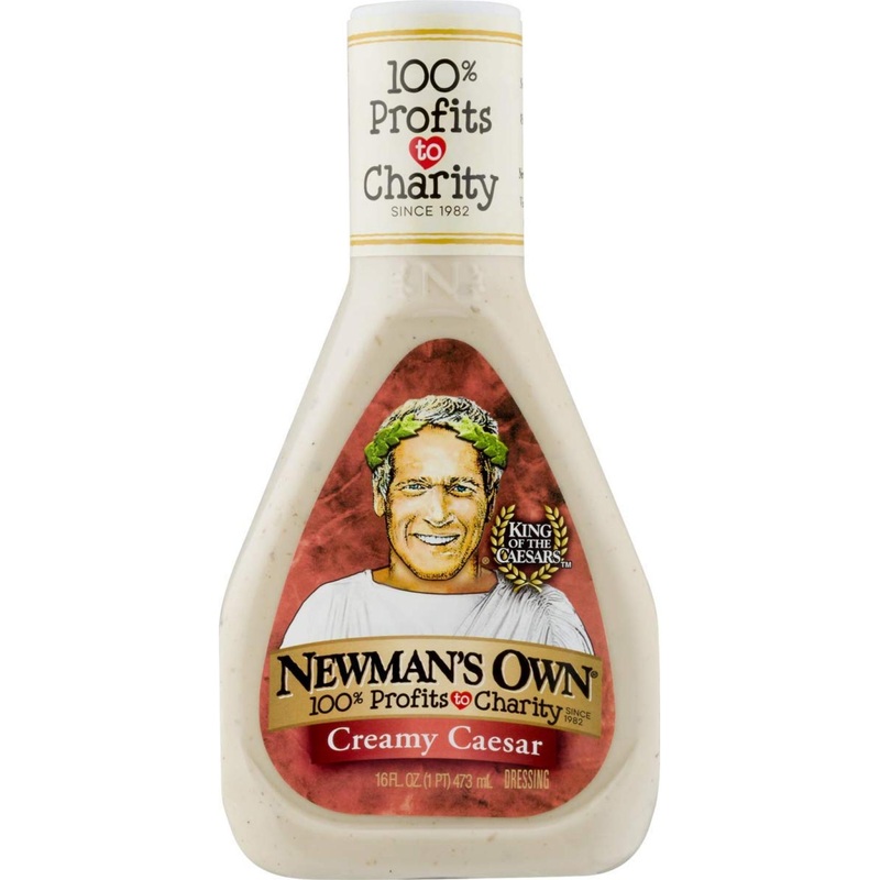 Newman’s Own Creamy Caesar Dressing 16 oz – Classic Salad Dressing