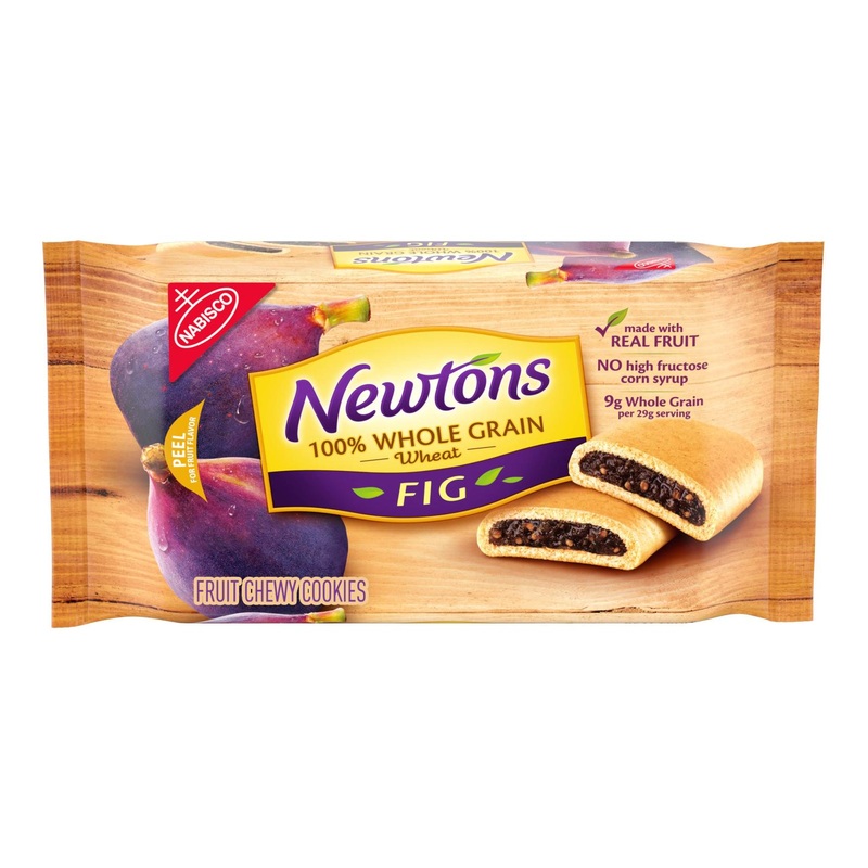 Newtons Whole Grain Wheat Fruit Chewy Fig Cookies – 10 oz Pack