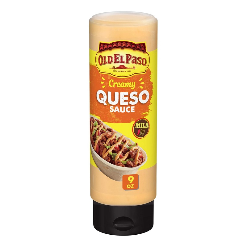 Old El Paso Creamy Queso Dip Taco Sauce 9 oz. – Authentic Mexican Flavor