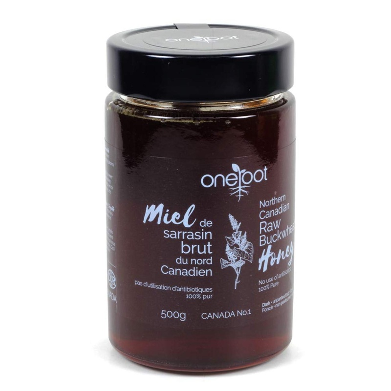 ONEROOT Natural Raw Buckwheat Honey 500g – Antioxidant-Rich Manuka Alternative