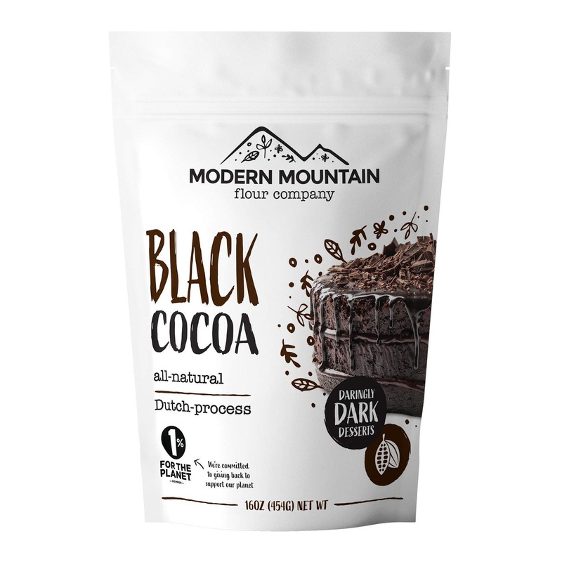 Black Cocoa Powder (1 lb) – Rich Chocolate Flavor Enhancer for Baking | All-Natural, Dutch-Processed, Unsweetened