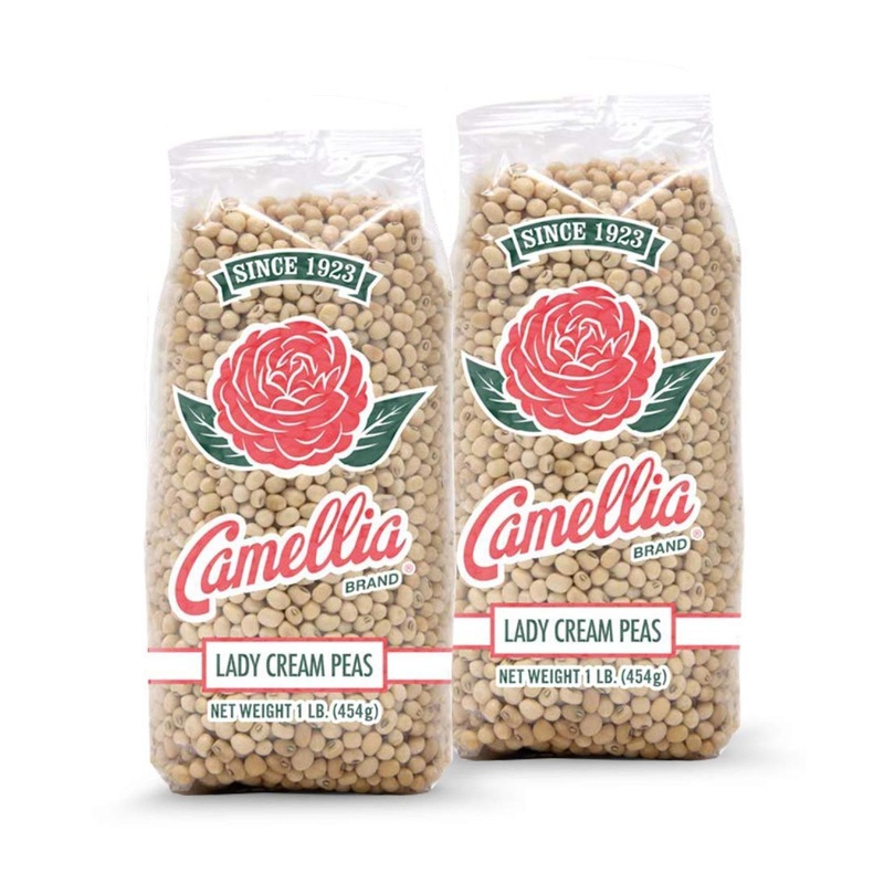 Camellia Brand Dried Lady Cream Peas – 2 Pack (1lb each)