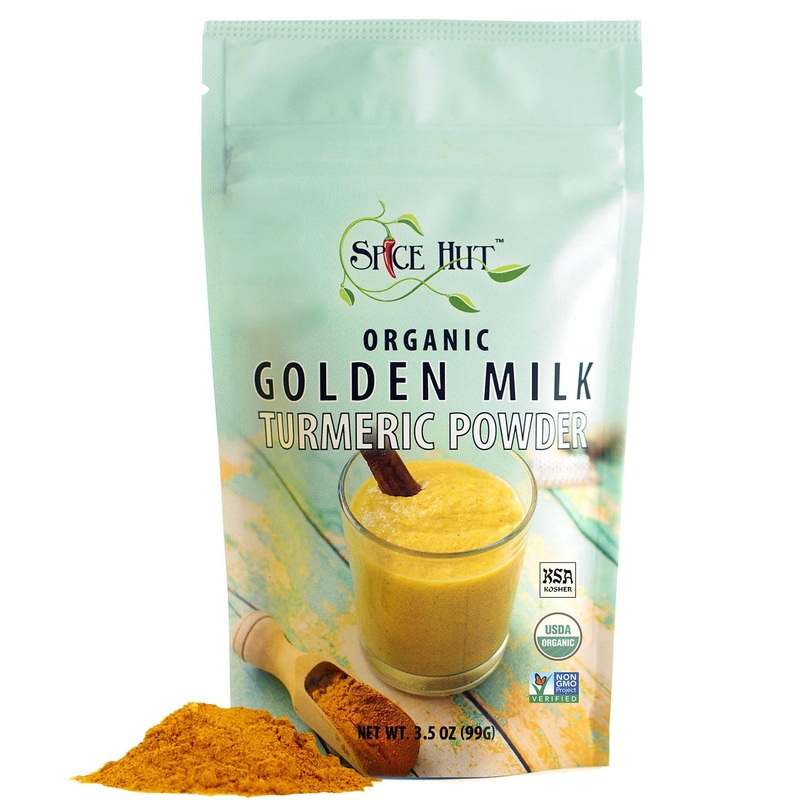 Organic Golden Milk Turmeric Powder 3.5oz | All Natural by The Spice Hut