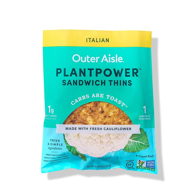 Outer Aisle Cauliflower Sampler Pack: Keto, Low Carb, Grain-Free, Gluten-Free (Italian Pizza Crust)