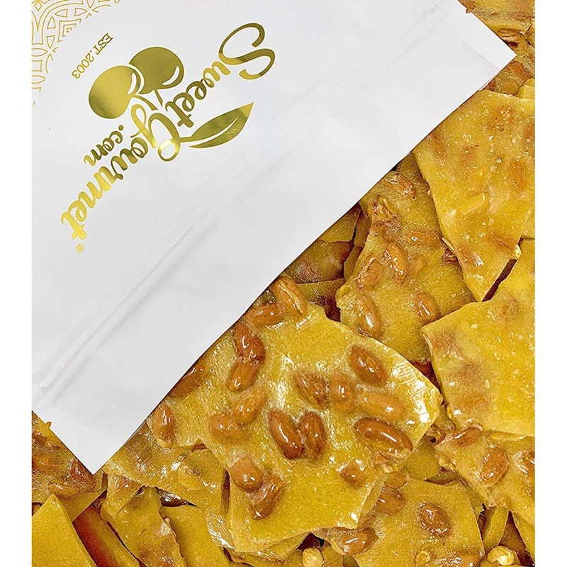 Peanut Brittle Candy | Old Fashioned – 95 Years Old Recipe | Premium Peanuts | 2 Pounds