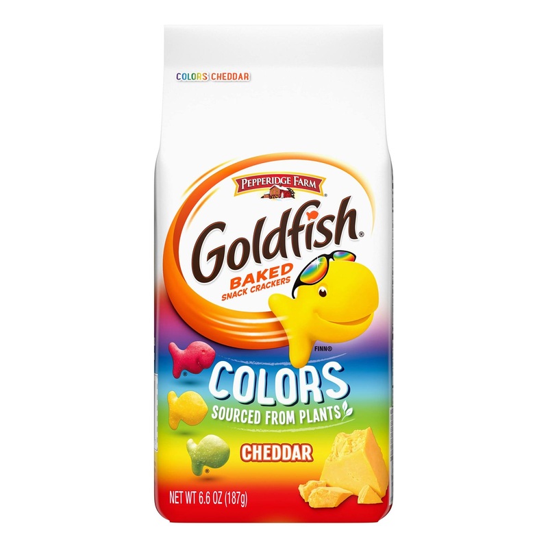 Pepperidge Farm Goldfish Colors Cheddar Crackers 6.6 oz. – Delicious Snack for All Ages