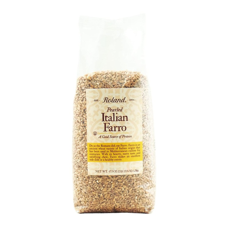 Roland Foods Pearled Italian Farro – 47.9oz Bag – Specialty Imported Grain