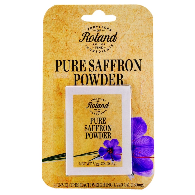 Roland Foods Pure Saffron Powder 0.5g – Specialty Imported Spice for Gourmet Cooking