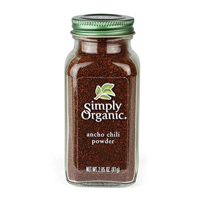 Certified Organic Ancho Chili Powder – 2.85 oz | Simply Organic