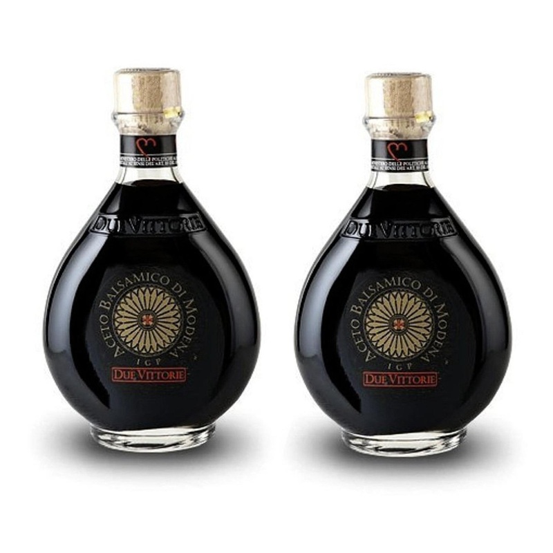 Due Vittorie Oro Gold Balsamic Vinegar 8.45oz – Imported from Italy (2 Pack)