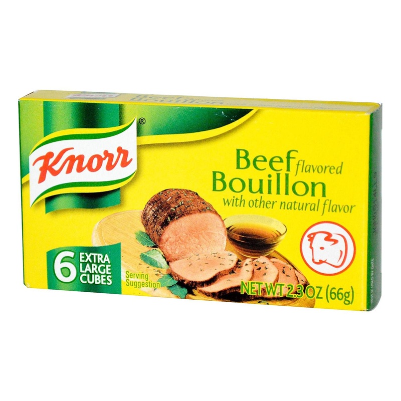 Knorr Beef Bouillon Cubes 2.3 oz – Rich Flavor for Soups & Stews