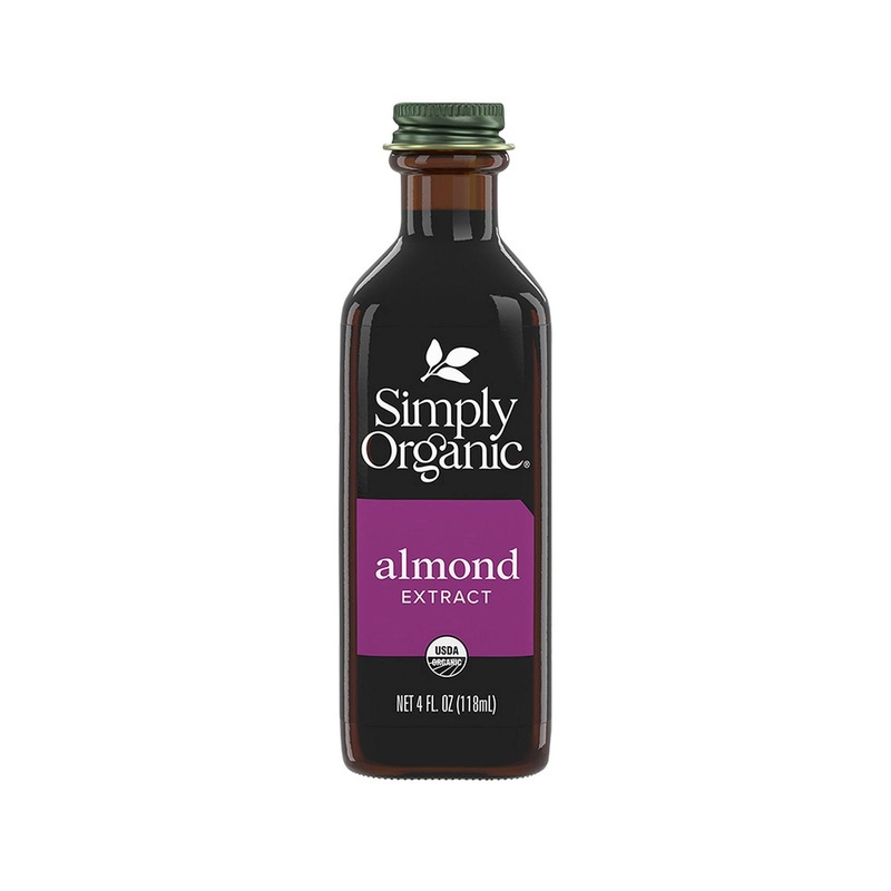 Simply Organic Almond Extract | Certified Organic | 4 Fl Oz (Pack of 1)