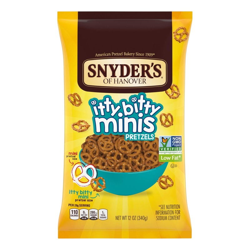 Snyder’s of Hanover Itty Bitty Minis Pretzels 12 Oz – Delicious Snack Option