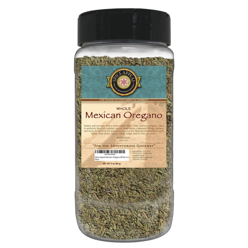 Spice Appeal Mexican Oregano Whole 3 oz – Authentic Flavor for Mexican Cuisine