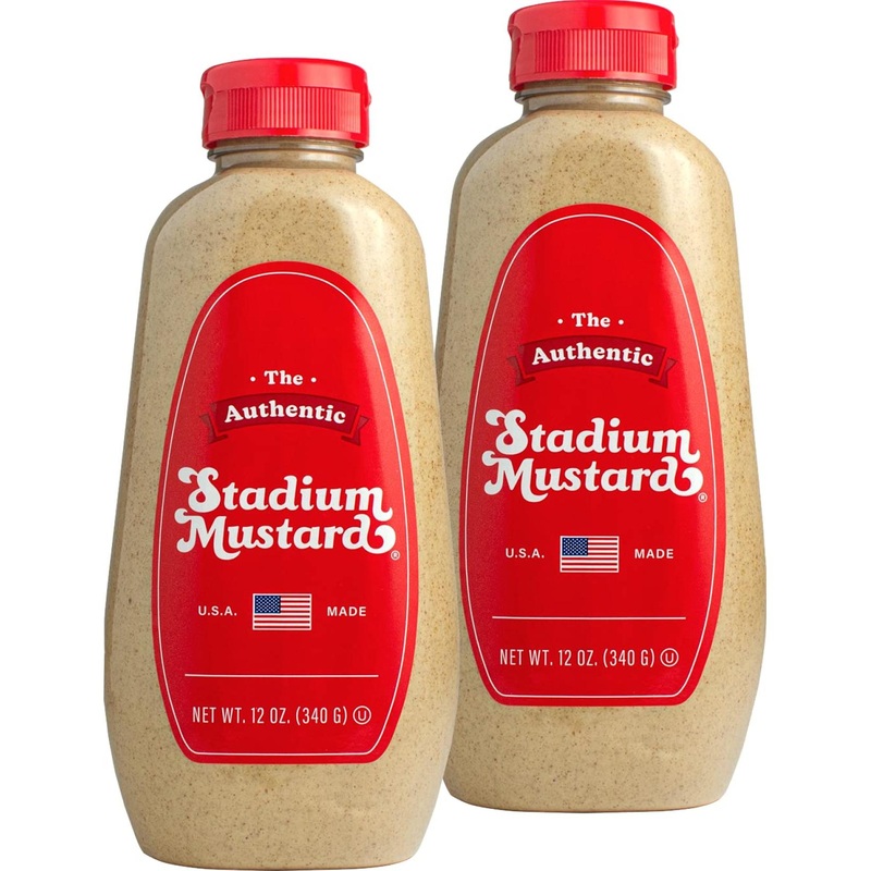 Stadium Mustard 12 oz – Pack of 2 | Premium Condiment for Game Day Favorites