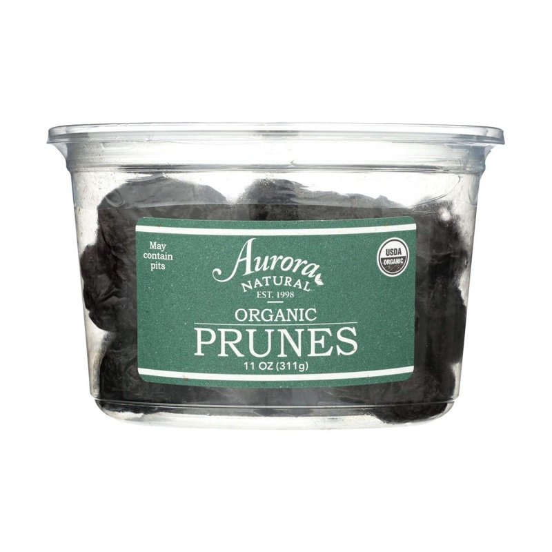 Aurora Organic Pitted Prunes – 11 oz – Healthy Snack | Natural Energy Boost