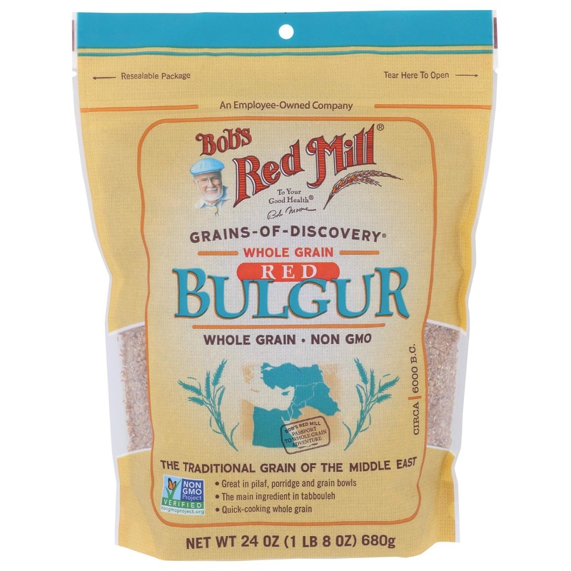 Bob’s Red Mill Red Bulgur – 24 oz Hard Wheat | Resealable Pack for Freshness