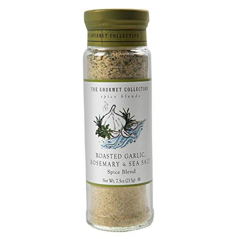 Gourmet Collection Roasted Garlic Rosemary Sea Salt Blend – Premium Seasoning for Meat, Fish, and Vegetables