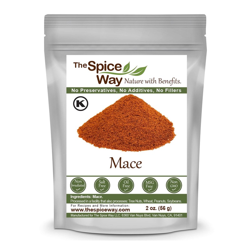 The Spice Way Mace Ground – 2 oz | Pure Mace Powder for Cooking and Baking