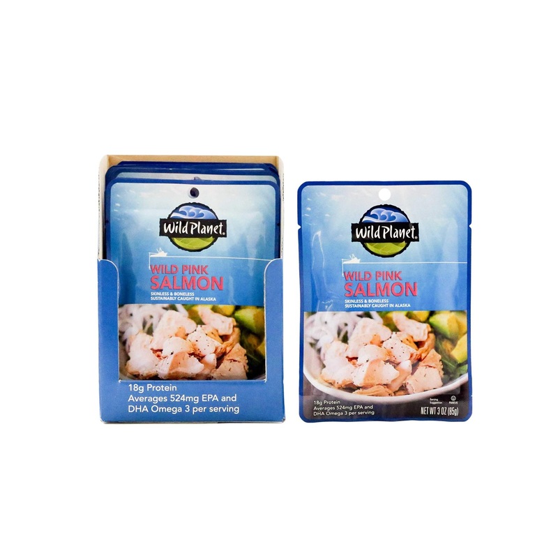 Wild Planet Pink Salmon – 3oz Can | Premium Quality | Packed with Flavor