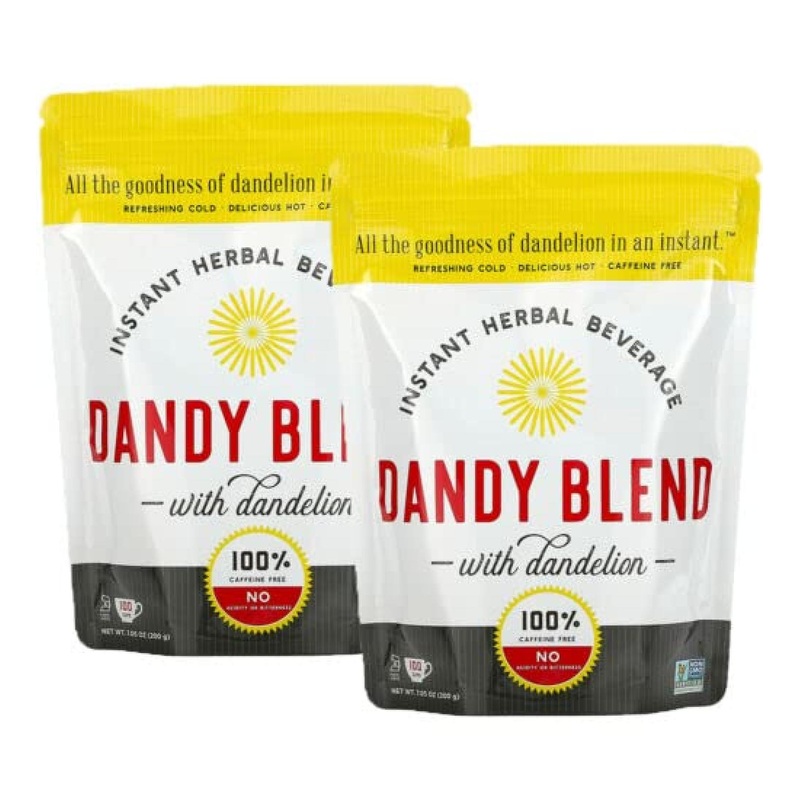 Dandy Blend Instant Herbal Beverage with Dandelion – 2 Bags, 7.05 oz. (200g each)