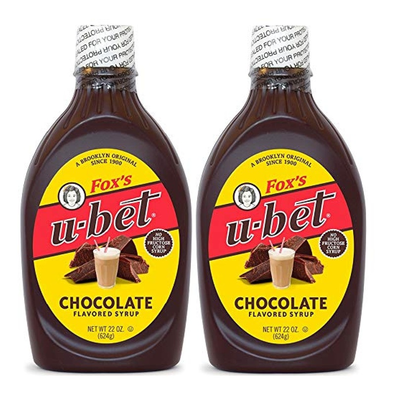 Fox’s U-Bet Original Chocolate Syrup – 22 Oz, Pack of 2 | Perfect for Desserts & Beverages