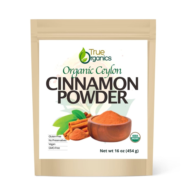 Organic Ceylon Cinnamon Powder 1lb – USDA Certified, Non-GMO, Kosher | Pure Ground Cinnamon Spice – Premium Quality, 16oz