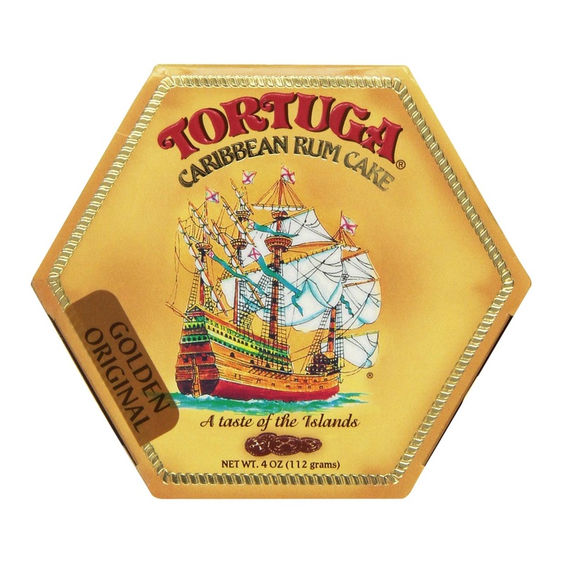 TORTUGA Caribbean Original Rum Cake with Walnuts – 4 oz Rum Cake – The Perfect Premium Gourmet Gift for Stocking Stuffers Gift Baskets and Christmas Gifts – Great Cakes for Delivery 4 Ounce (Pack of 1)