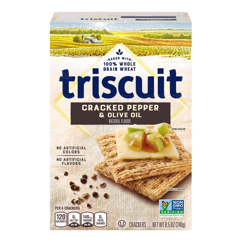 Triscuit Cracked Pepper Olive Oil Whole Wheat Crackers 8.5 oz – Buy Now!