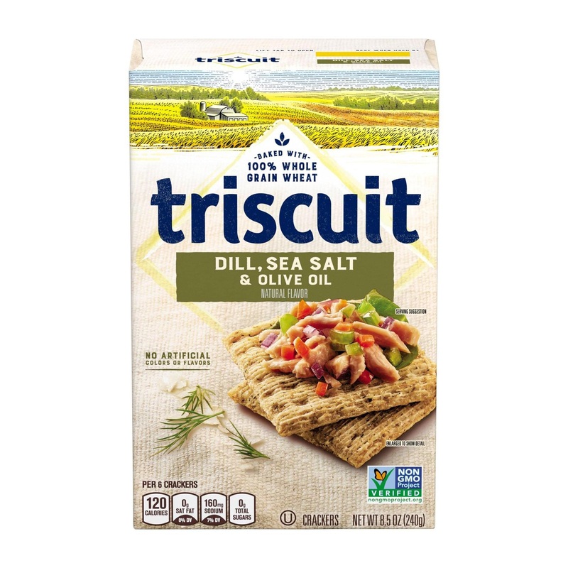 Triscuit Dill Sea Salt Olive Oil Whole Grain Wheat Crackers 8.5 oz – Buy Online Now