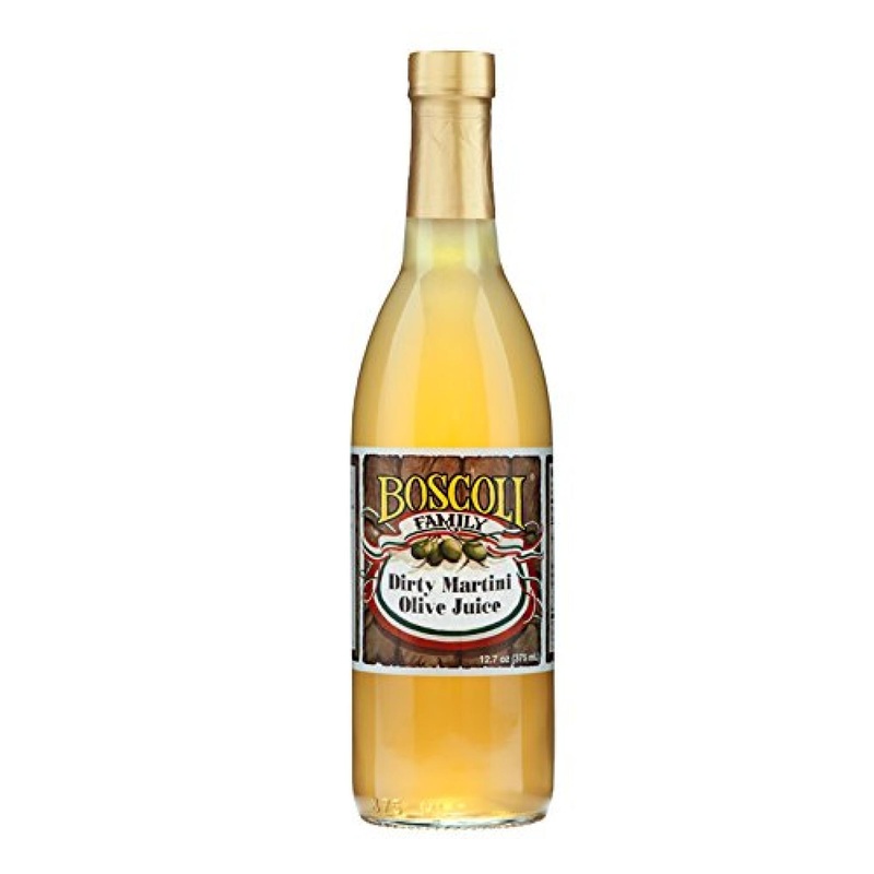 Boscoli Family Dirty Martini Olive Juice – 12.7 oz (Pack of 1) | Premium Mixer for Perfect Cocktails
