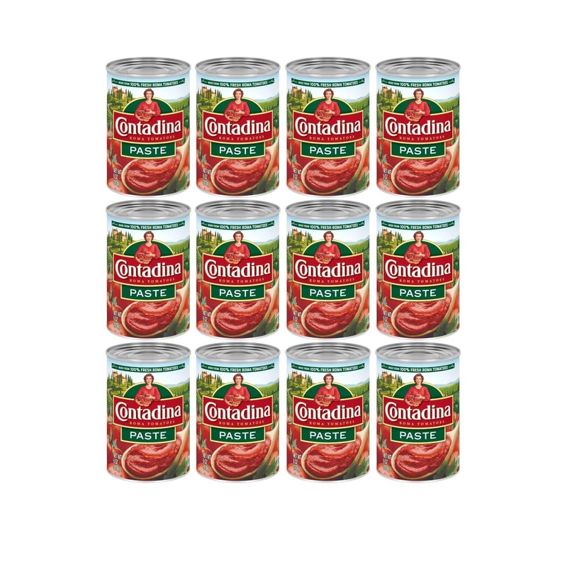 Contadina Tomato Paste 6 oz Can – 12 Pack | Premium Quality