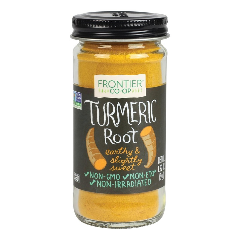 Frontier Co-op Organic Ground Turmeric Root – 1.92oz for Natural Wellness