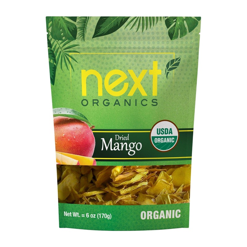 Next Organics Dried Mango 6 oz Bag – Delicious All-Natural Snack
