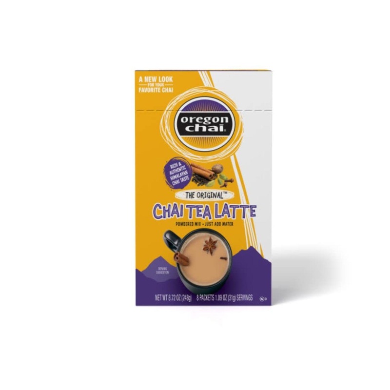 Oregon Chai Tea Latte Mix – Original Blend – 8 Pack