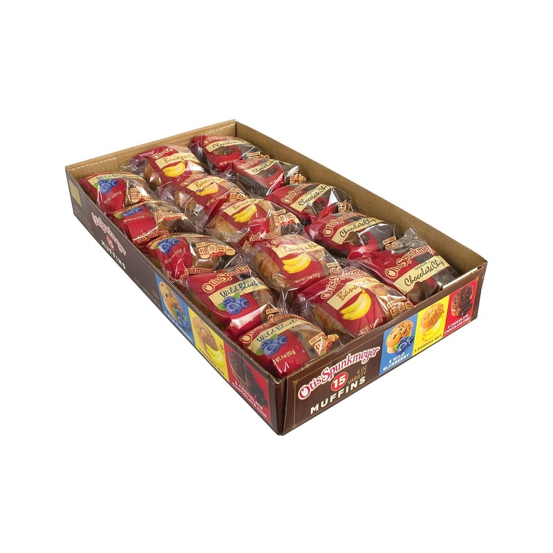 Otis Spunkmeyer Muffin Variety Pack – 15 Pack of 4 oz Delicious Treats