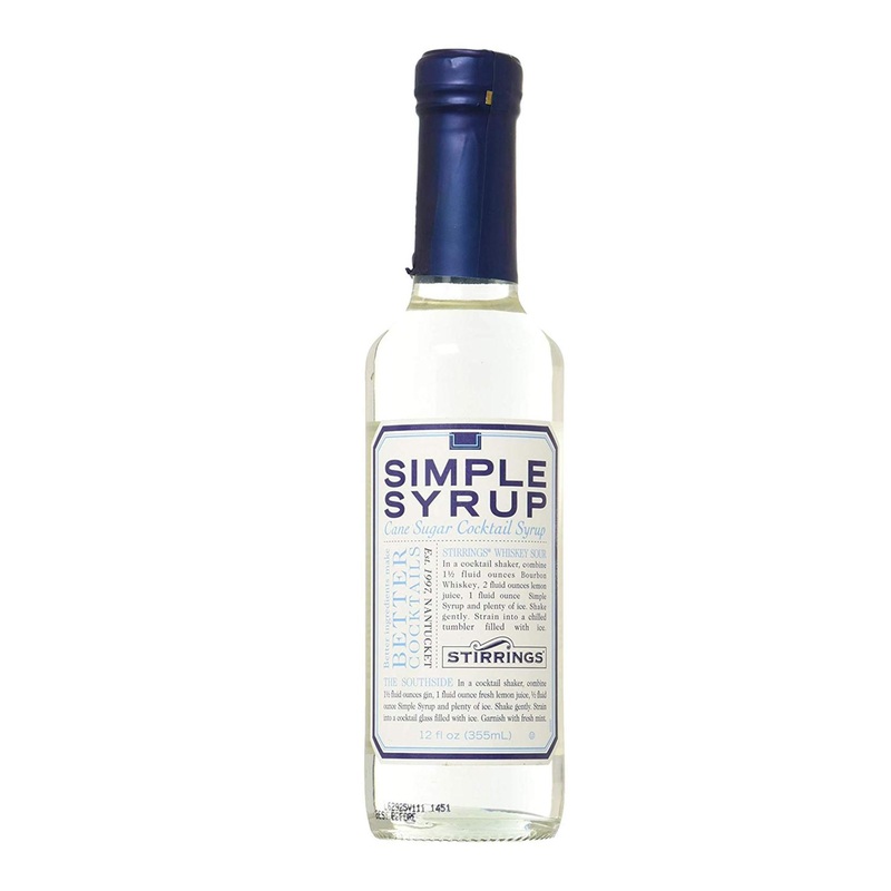Stirrings Pure Cane Simple Syrup – 12 oz Cocktail Mixer | Pack of 1