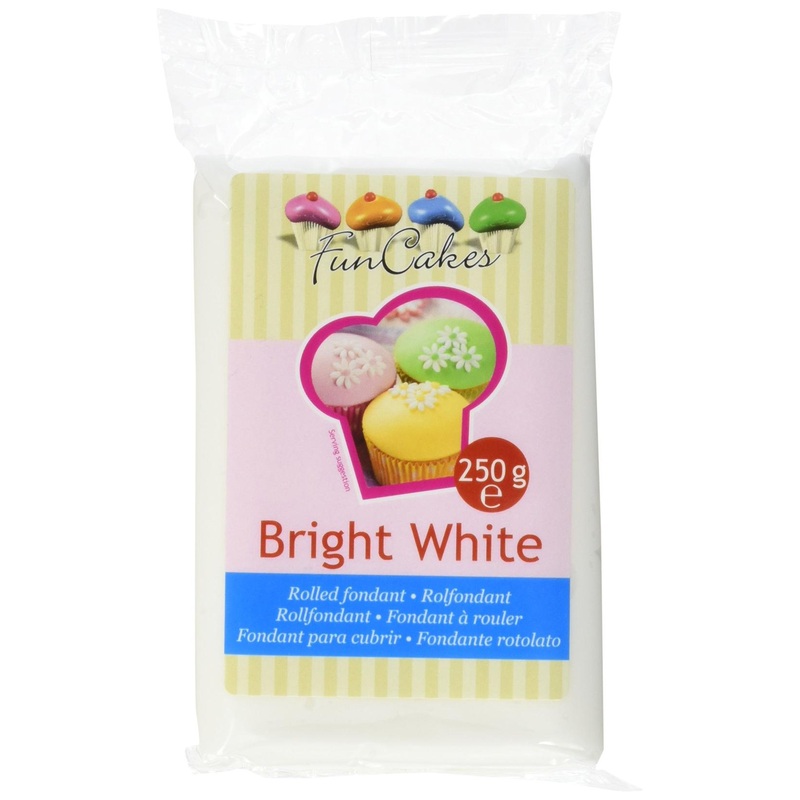 Buy FunCakes Fondant Light White Vanilla – 250g | Premium Cake Decorating Supply | Fast International Shipping
