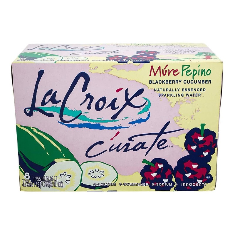 Buy LaCroix C rate M re Pepino Sparkling Water (8 Pack) – Blackberry Cucumber 12oz Slim Cans 0 Calories Naturally Essenced – International Shipping Available