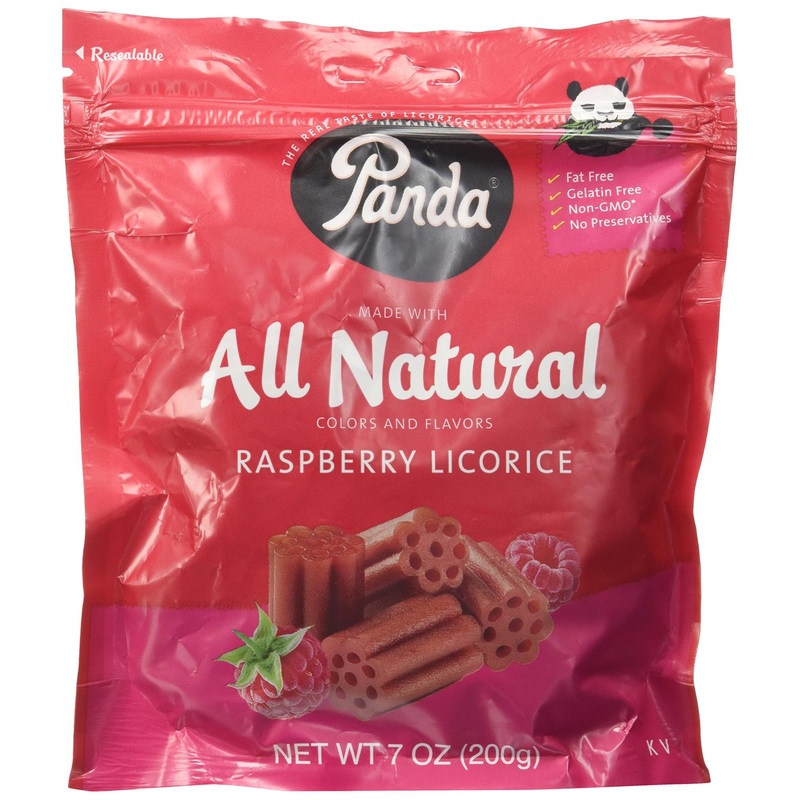 Buy Panda All Natural Raspberry Licorice 7 oz | Delicious & Gluten-Free Snack