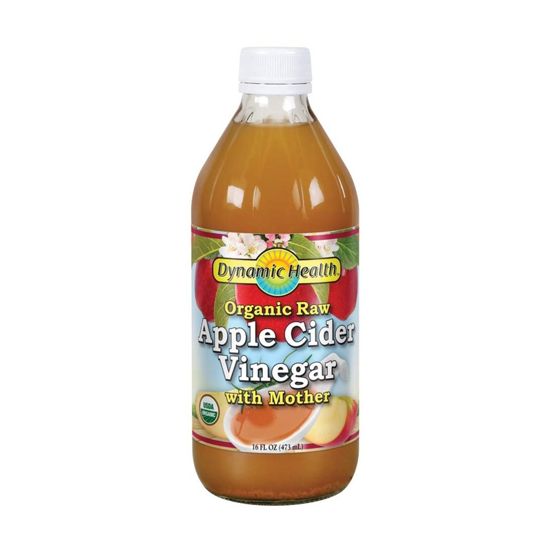 Organic Raw Apple Cider Vinegar with Mother – 16 fl oz | Dynamic Health Laboratories