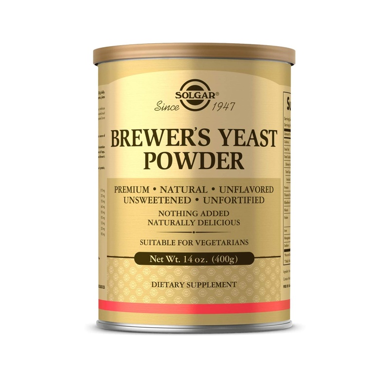Solgar Brewer’s Yeast Powder 14 oz (400 g) – Nutritional Superfood for Health & Wellness