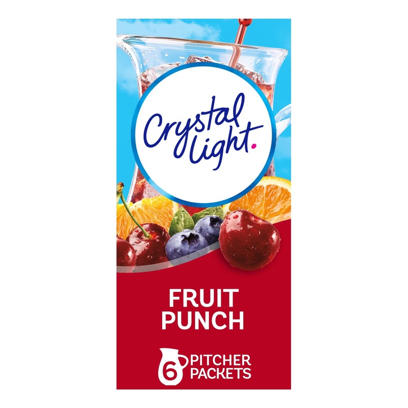 Crystal Light Fruit Punch 72 Packets – Sugar-Free & Low Calorie Drink Mix