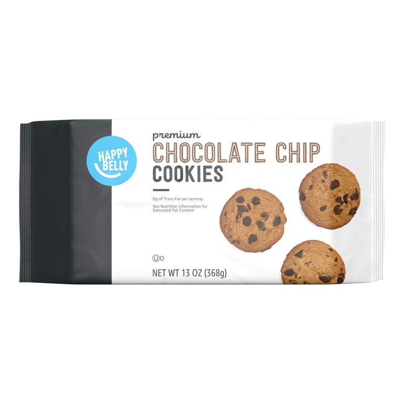 Happy Belly Premium Chocolate Chip Cookies 13 Ounce – Amazon Brand