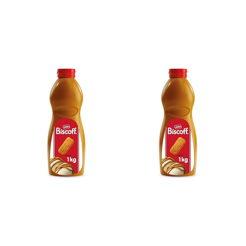 Lotus Biscoff – Sweet Spread Topping – Caramelised biscuit flavor – Vegan – No colours or added flavours – 1L (Pack of 2) 1 kg (Pack of 2)