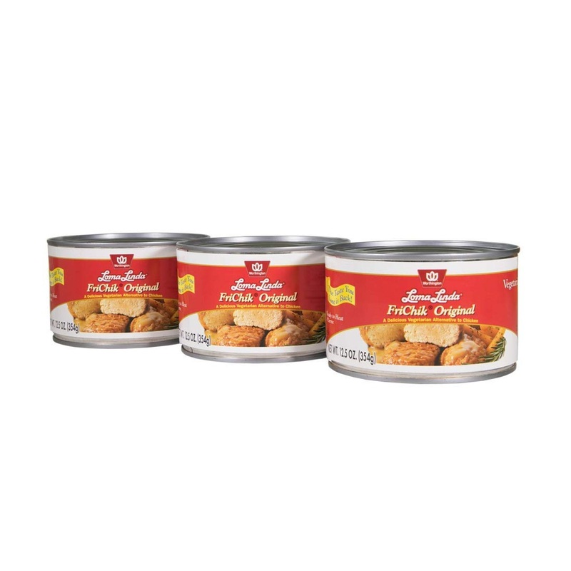 Loma Linda Plant Based FriChik (12.5 oz.) – 3 Pack | Vegan Meat Substitute