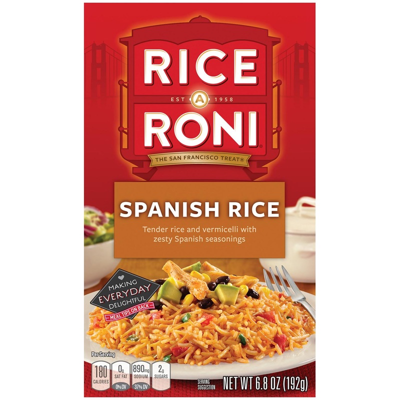 Rice-A-Roni Spanish Rice 6.8 oz (Pack of 12) – Authentic Spanish Flavors | Buy Online