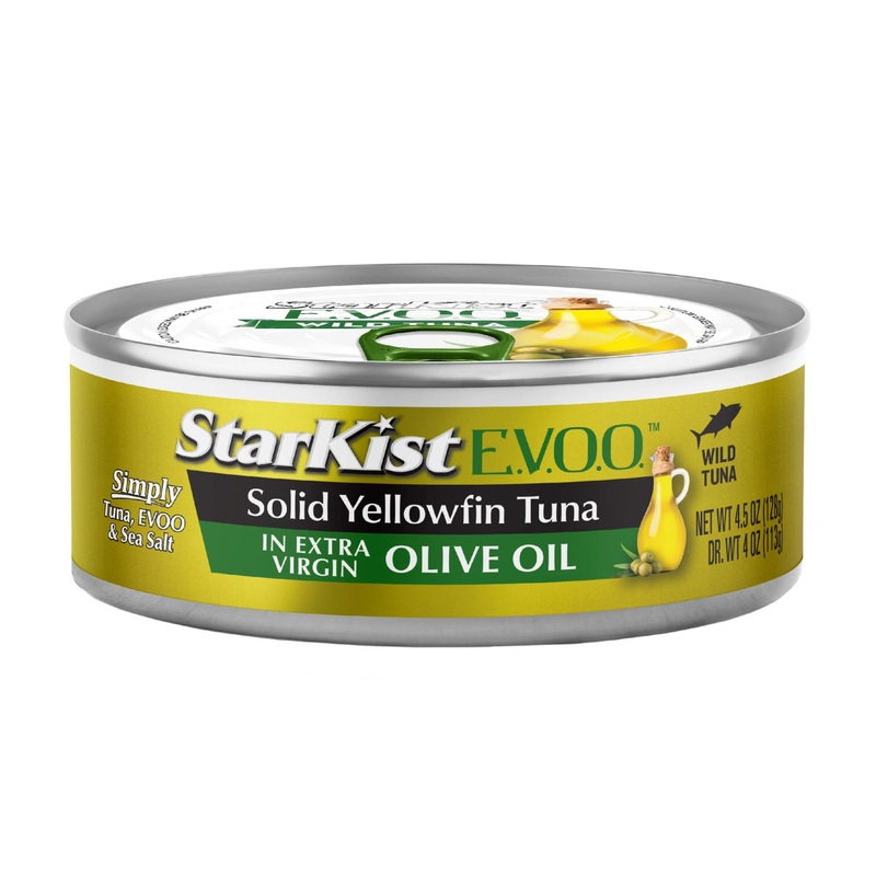 StarKist E.V.O.O. Yellowfin Tuna in Olive Oil 4.5 oz Can – Pack of 12